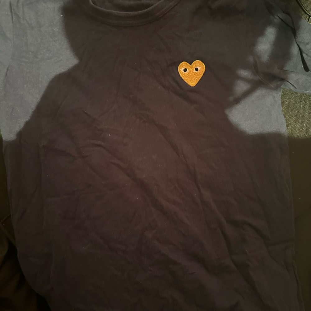 Comme des Garçons Play Navy T-Shirt